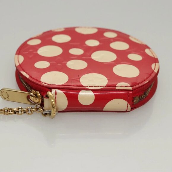 LOUIS VUITTON Vernis Dot Infinity Porte Monnaie Chapeau M91570 LV Auth BA1203 - Picture 15 of 16